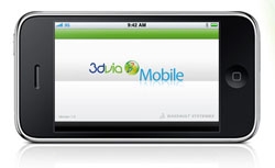 Dassault Systèmes lance un logiciel 3D pour l’iPhone Dassault Systèmes lance un logiciel 3D pour l’iPhone